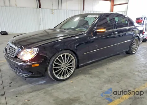 2005 Mercedes-Benz S 430 z USA, uszkodzony, nr VIN WDBNG70J85A441653